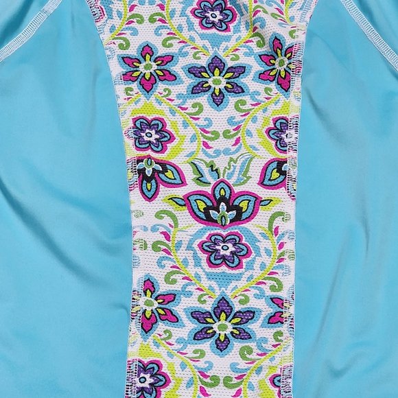 Athleta Tankini, Rashguard & Reversible Bikini Bottom Bundle sz L EXCELLENT - Picture 3 of 16